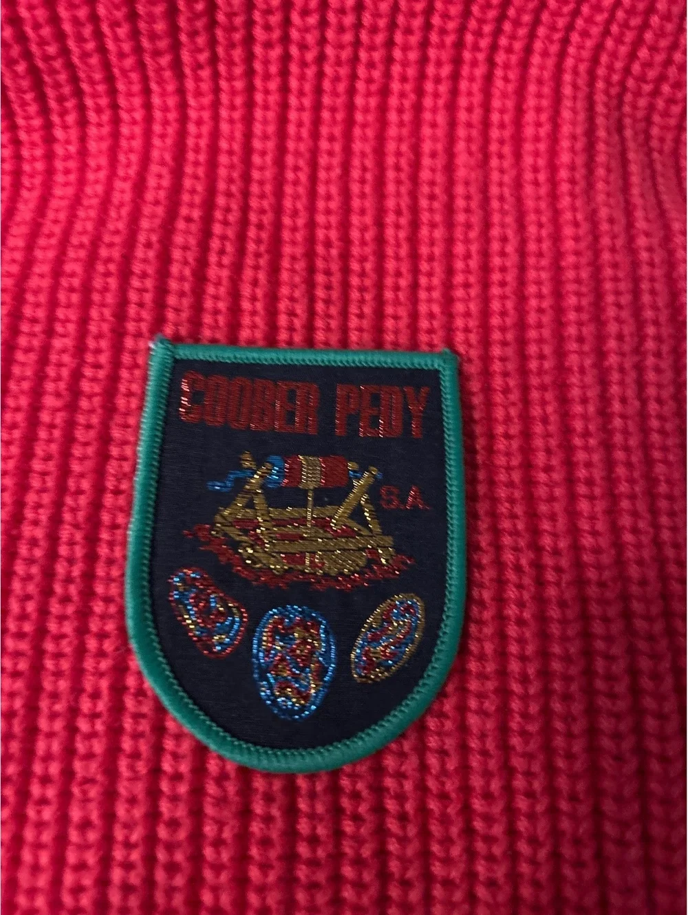 Cooper Peary Crest Patch